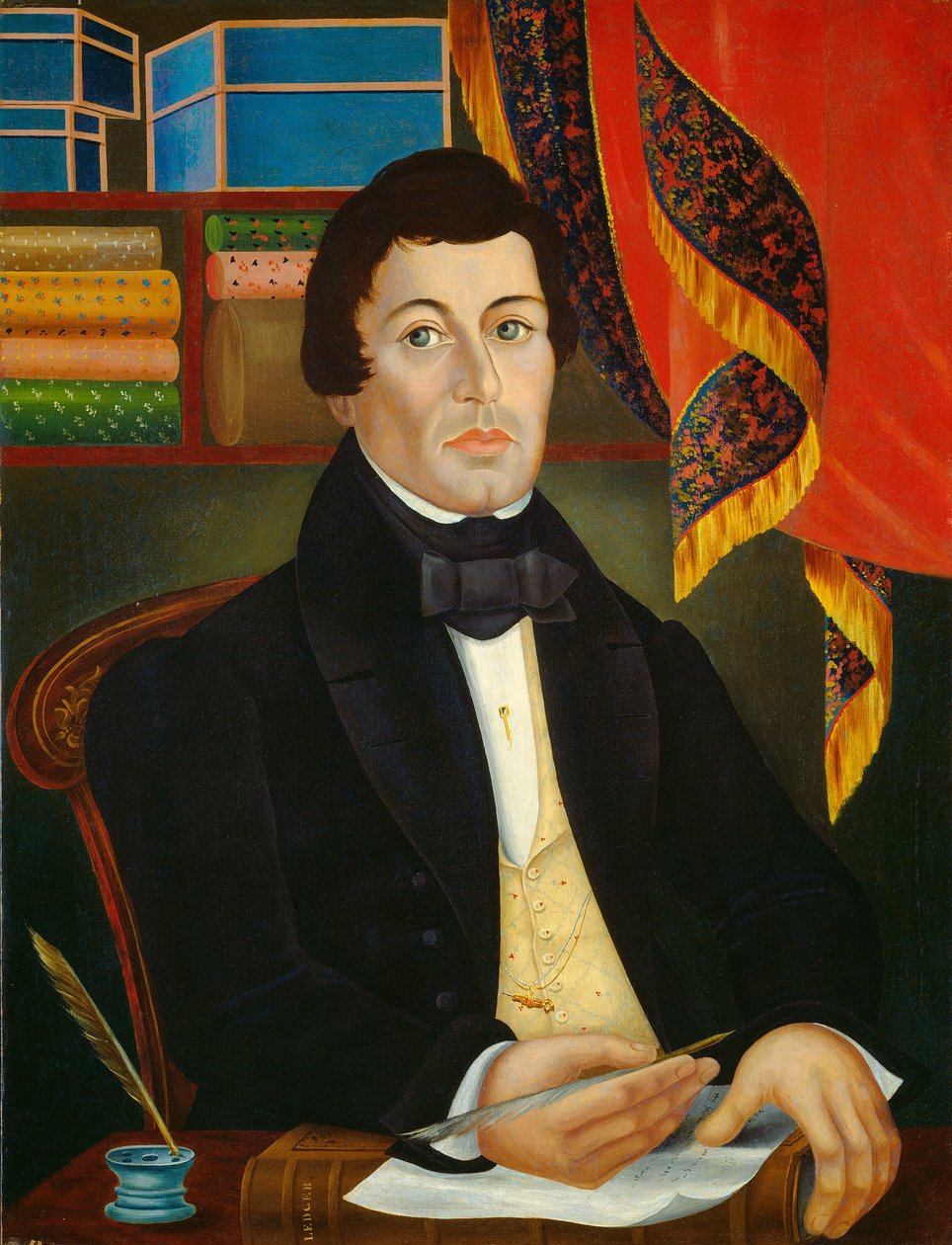 Textilkereskedő alkotó: American 19th Century