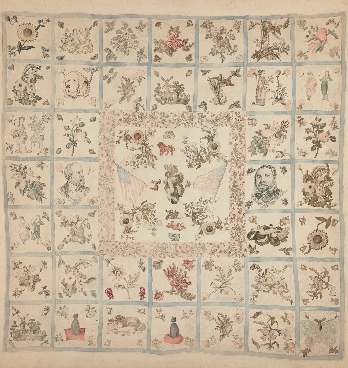 Quilt alkotó: American 20th Century