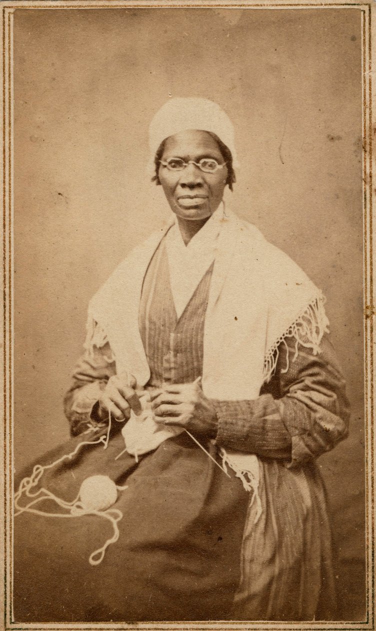 Carte de visite of Sojourner Truth, 1864 alkotó: American Photographer