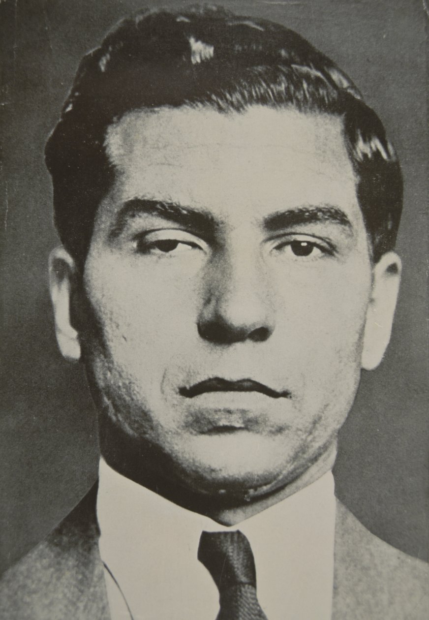 Charles "Lucky" Luciano (1897-1962) 1936 (f/w fotó) alkotó: American Photographer