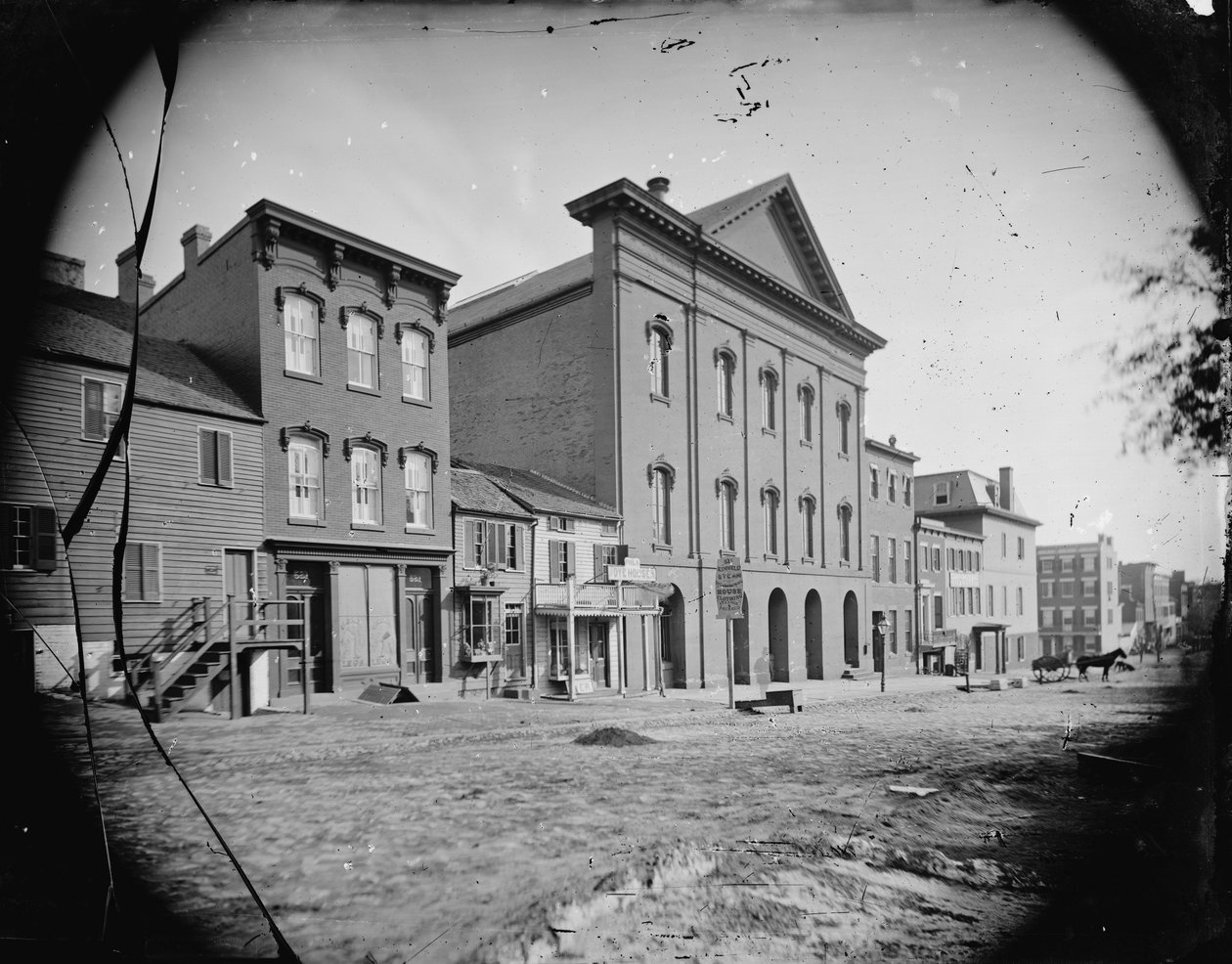 Fords Színház, Washington, D.C., 1860-80 alkotó: American Photographer