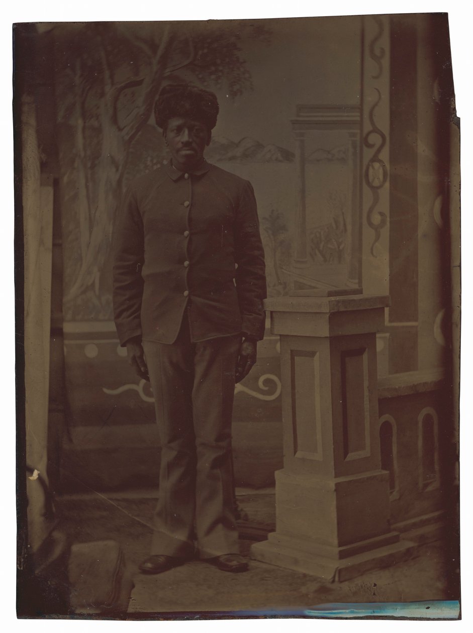 Egy katona portréja,c. 1880 (fotó) alkotó: American Photographer
