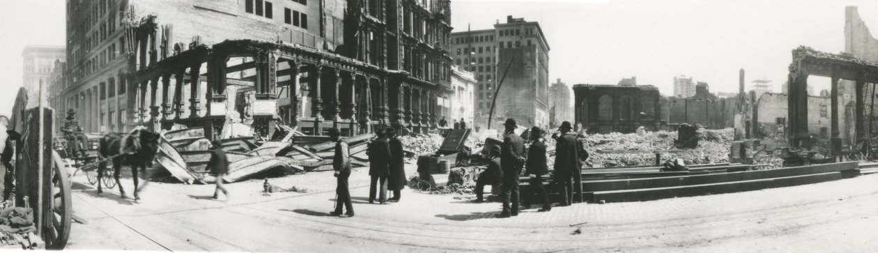 San Francisco az 1906-os földrengés után alkotó: American Photographer