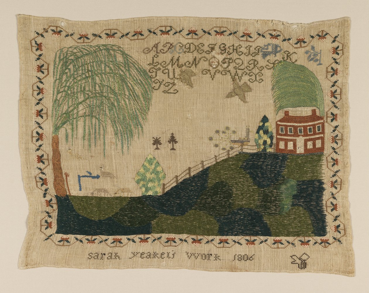 Mintavevő alkotó: American Sarah Yeakel