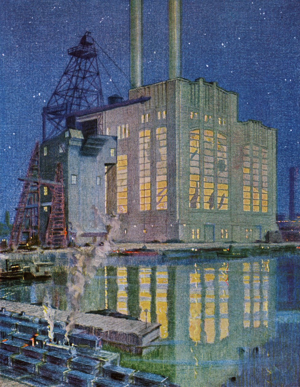 Elektromos erőmű alkotó: American School