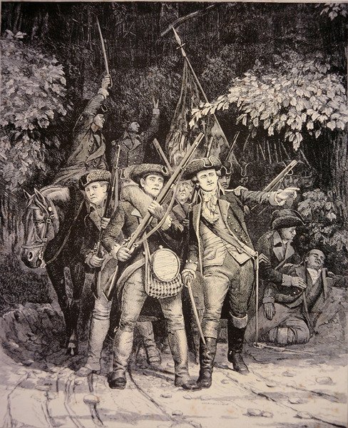 John Sullivan (litho) alkotó: American School