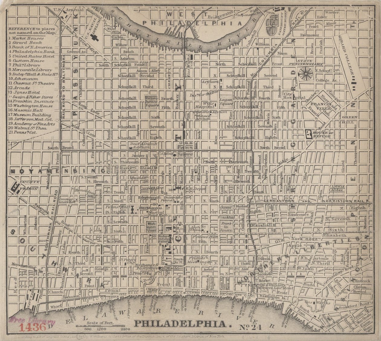 Philadelphia, 1848 alkotó: American School