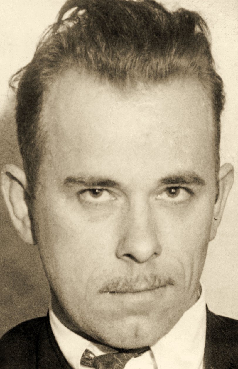 John Dillinger (1903-34) portréja alkotó: American School