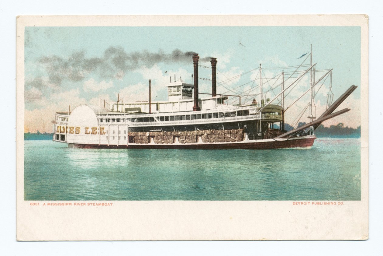 River Steamboat, Dél alkotó: American School