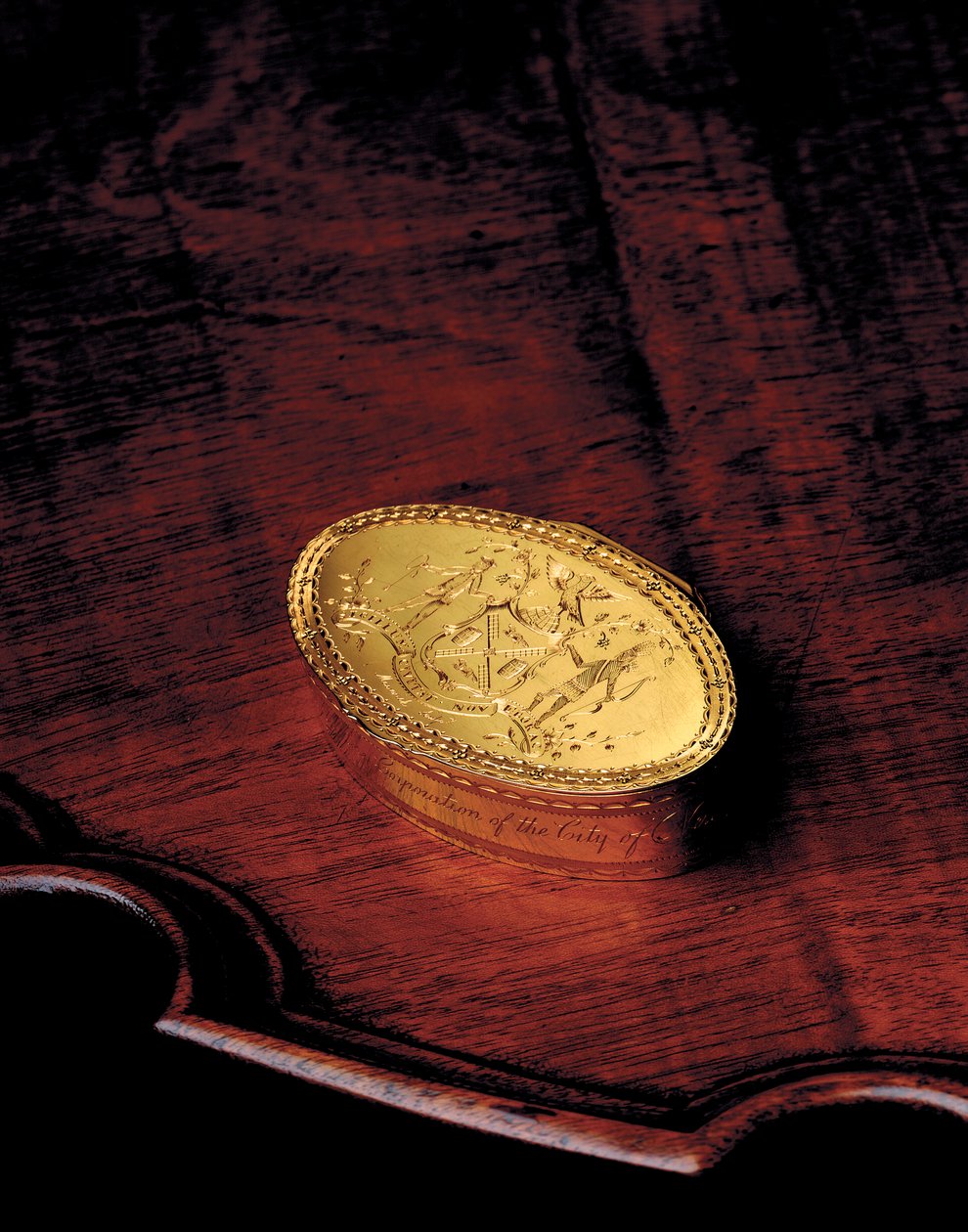 A John Jay Freedom Box, 1784 alkotó: American School