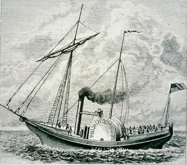 A "Séta a vízben" alkotó: American School