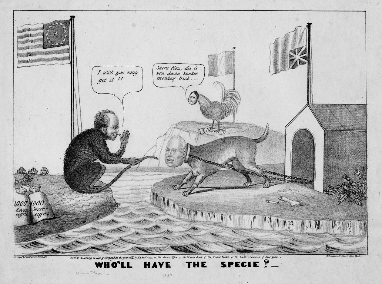 Kié a faj?, 1837 alkotó: American School