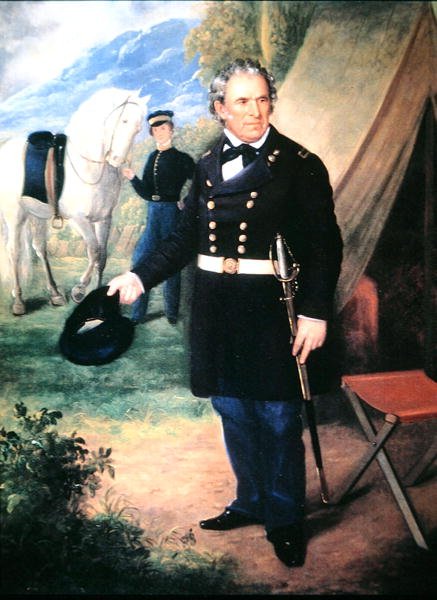 Zachary Taylor (színes litó) alkotó: American School