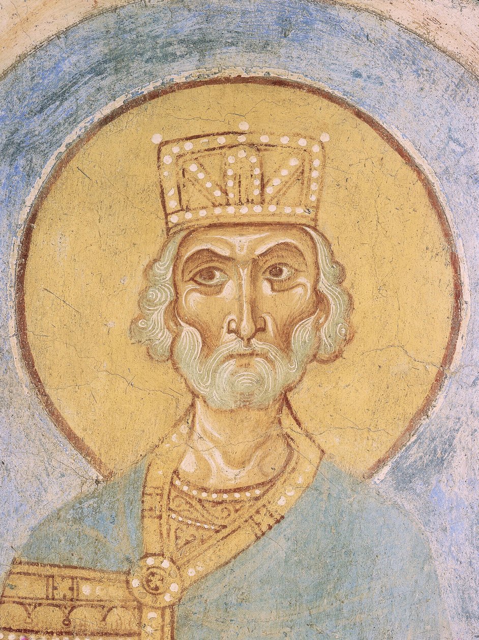 Dávid király, 12. század alkotó: Ancient Russian frescos