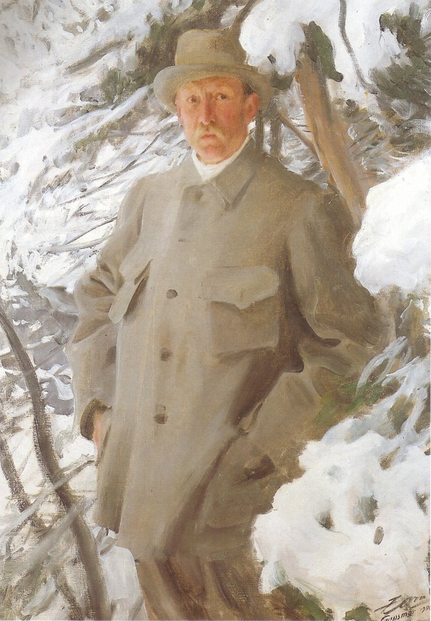 Bruno Liljefors alkotó: Anders Leonard Zorn