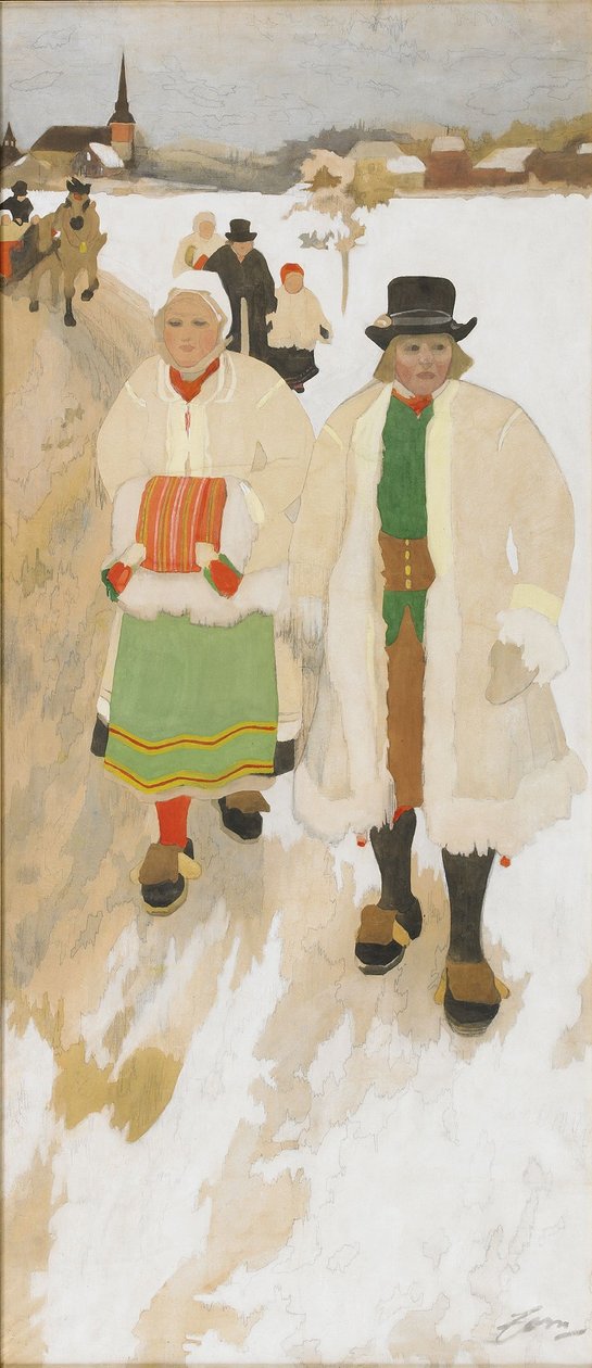 Egyházi emberek alkotó: Anders Leonard Zorn