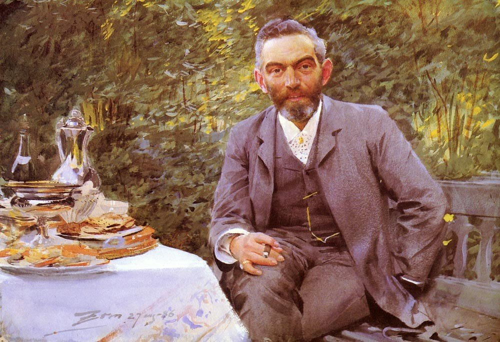 Reggeli a zöldben alkotó: Anders Leonard Zorn