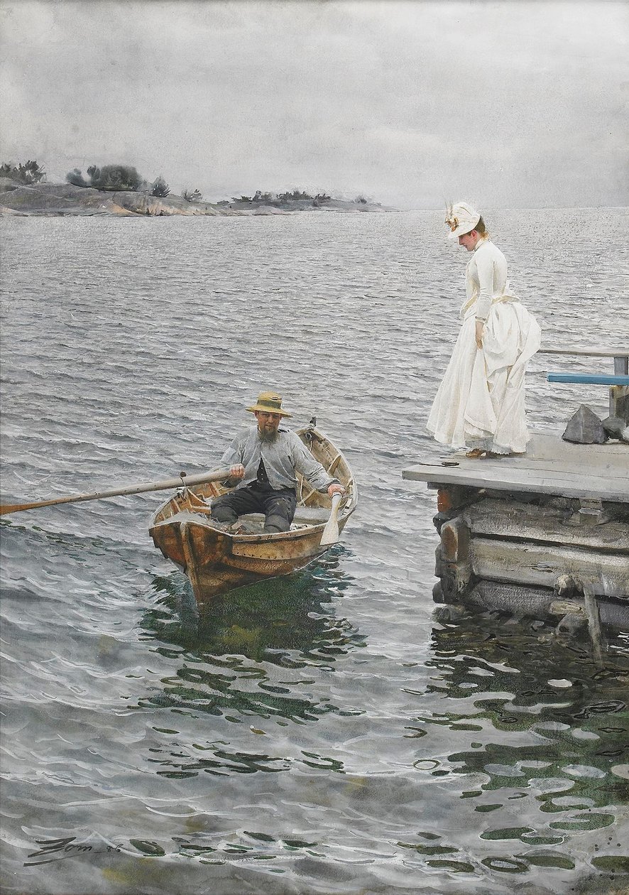 Nyári szórakozás alkotó: Anders Leonard Zorn