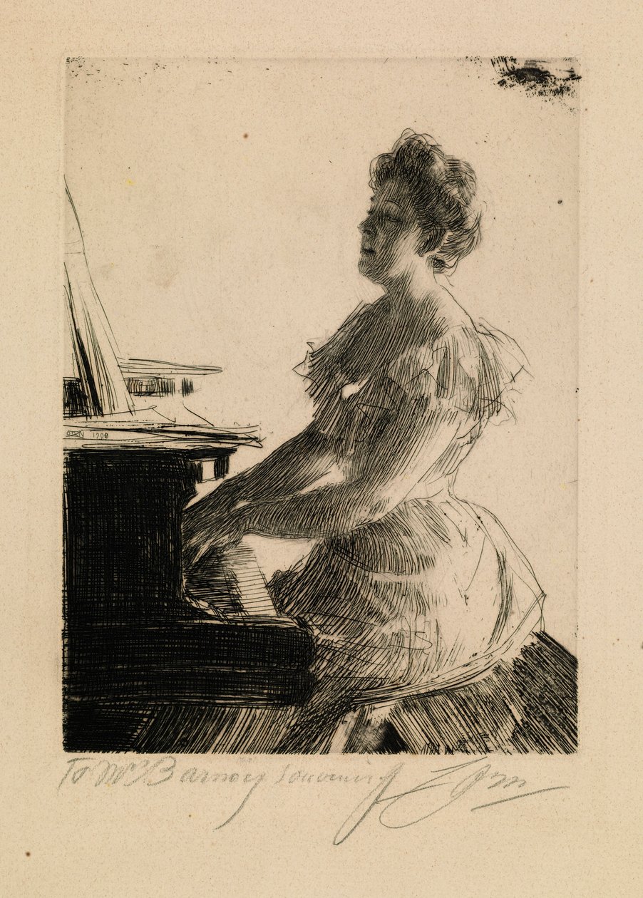 Mary Hardin alkotó: Anders Leonard Zorn