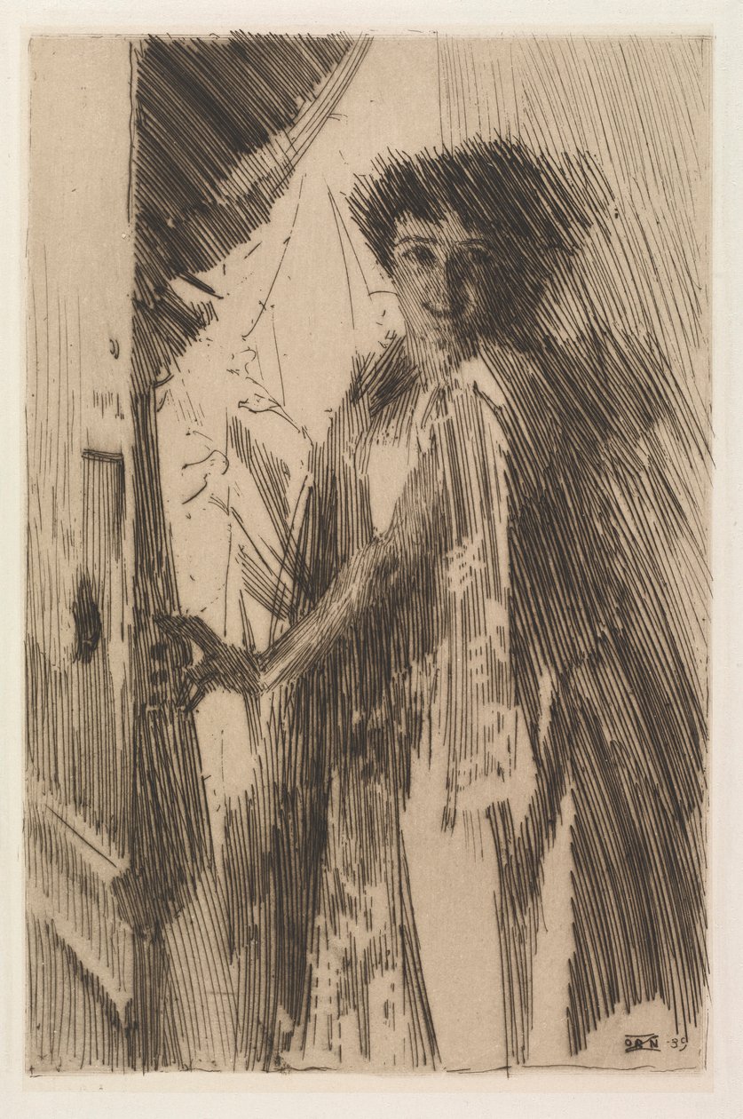 Rosita Mauri, 1889. alkotó: Anders Leonard Zorn