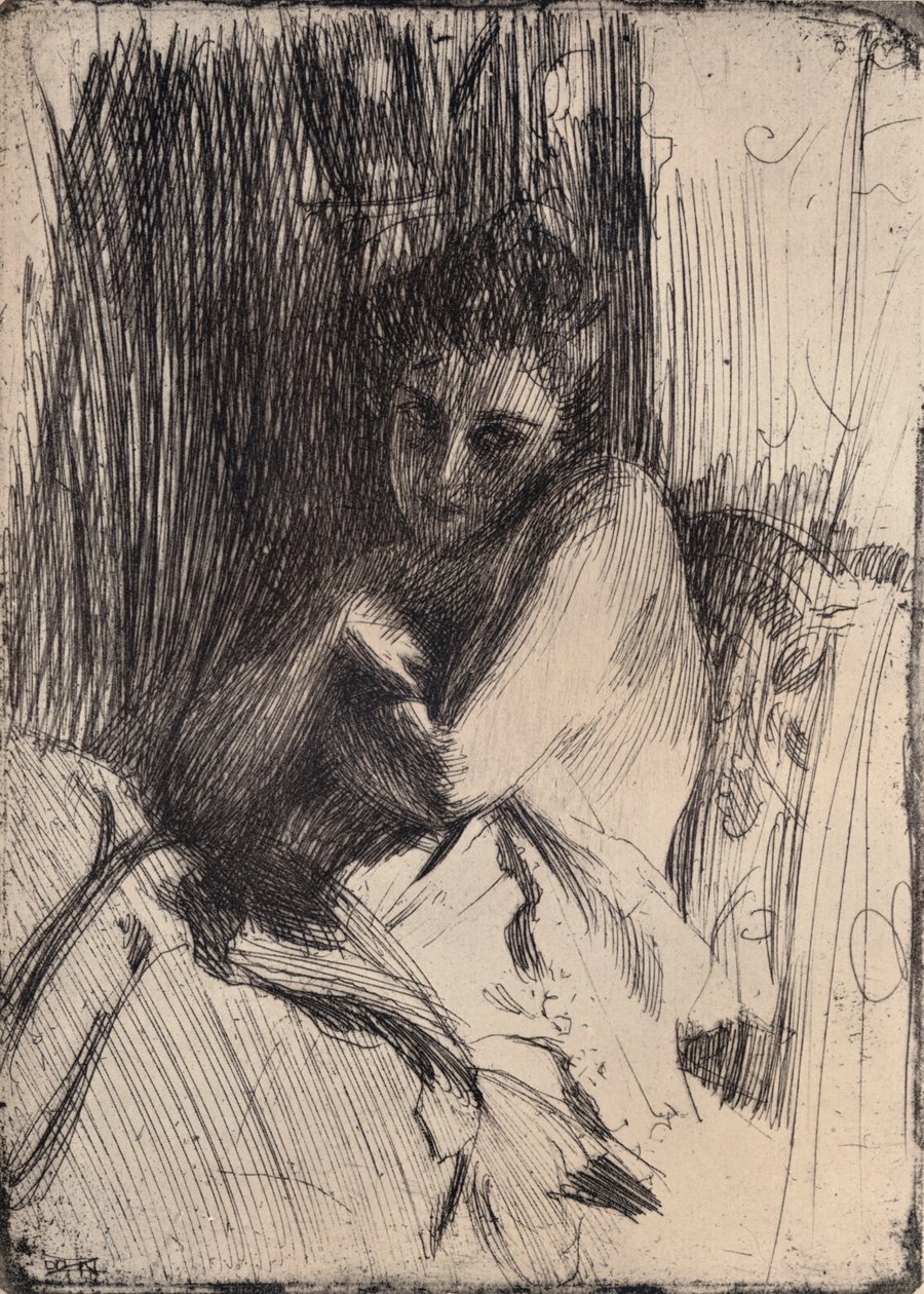 A modell, 1880-1906, 1906 alkotó: Anders Leonard Zorn