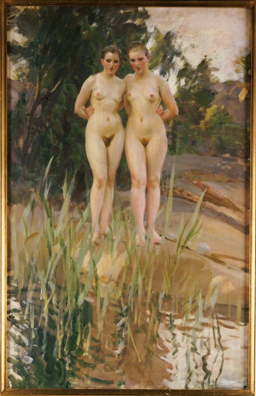 Két barát alkotó: Anders Leonard Zorn