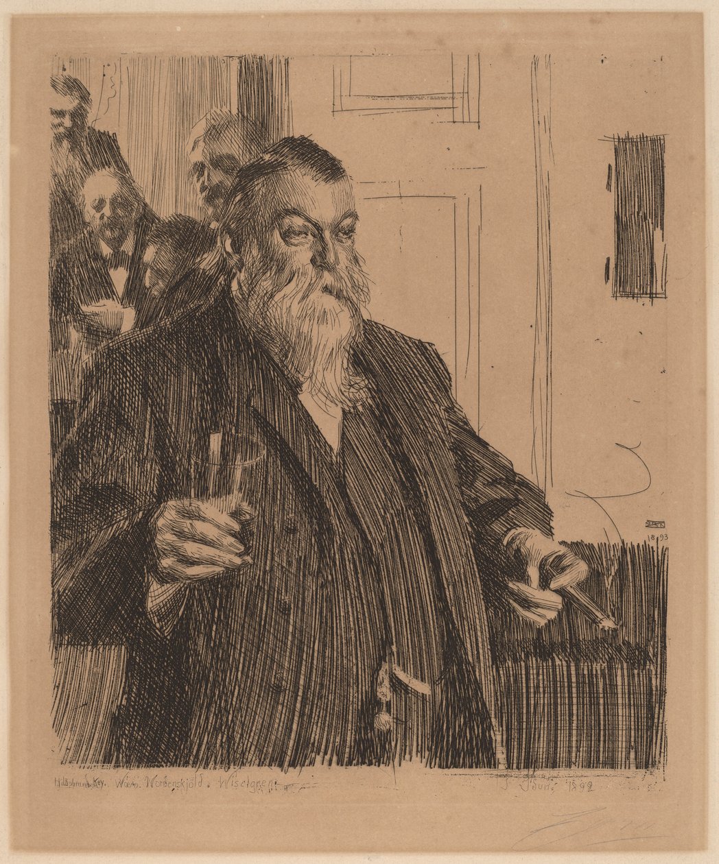 Pirítós II alkotó: Anders Leonard Zorn