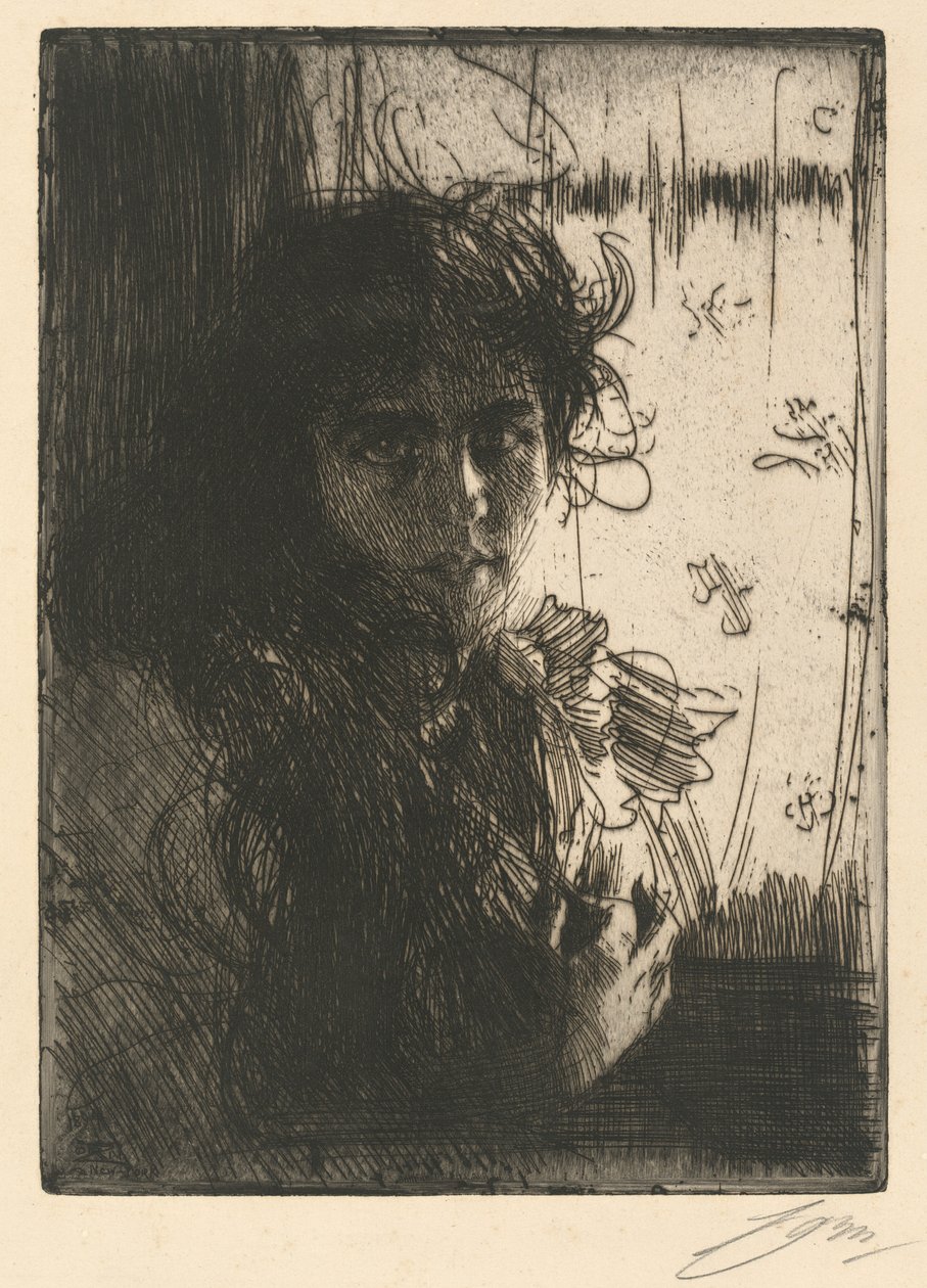 Egy ír lány alkotó: Anders Leonard Zorn