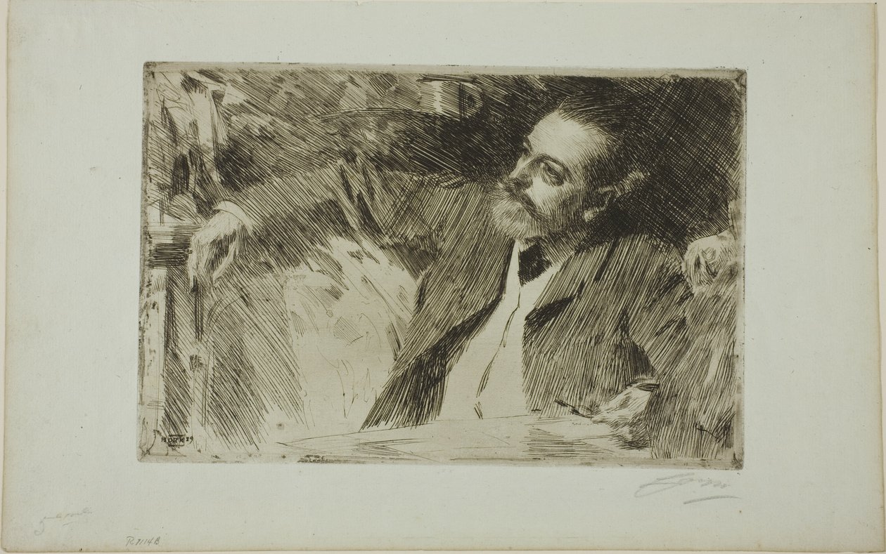 Antonin Proust alkotó: Anders Leonard Zorn