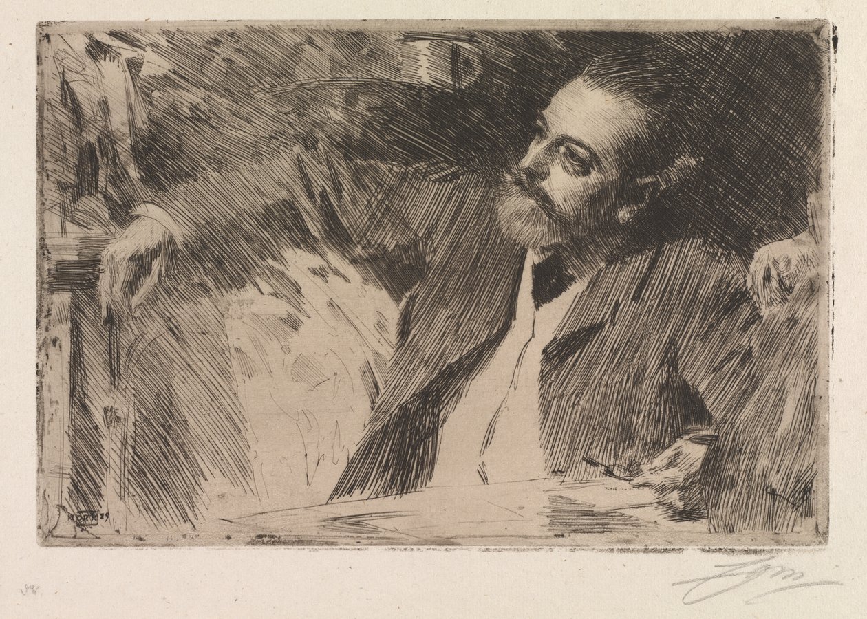 Antonin Proust alkotó: Anders Leonard Zorn