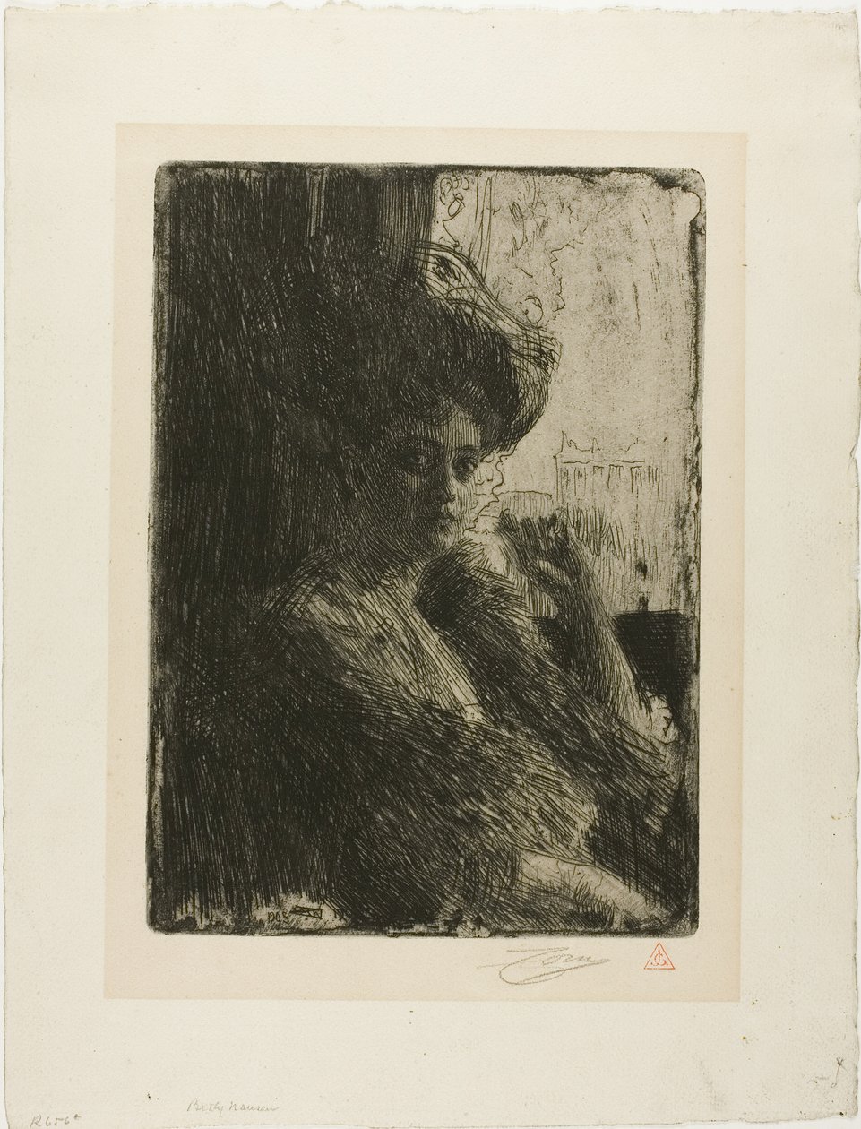 Betty Nansen alkotó: Anders Leonard Zorn