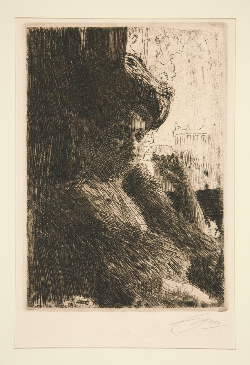 Betty Nansen alkotó: Anders Leonard Zorn