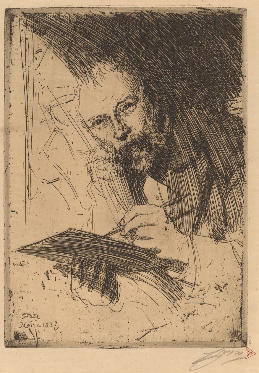 Carl Larsson alkotó: Anders Leonard Zorn