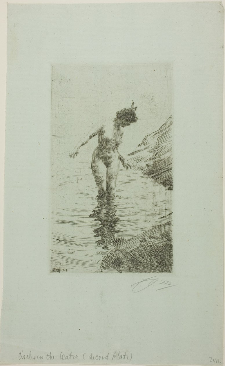 Vízkörök II alkotó: Anders Zorn