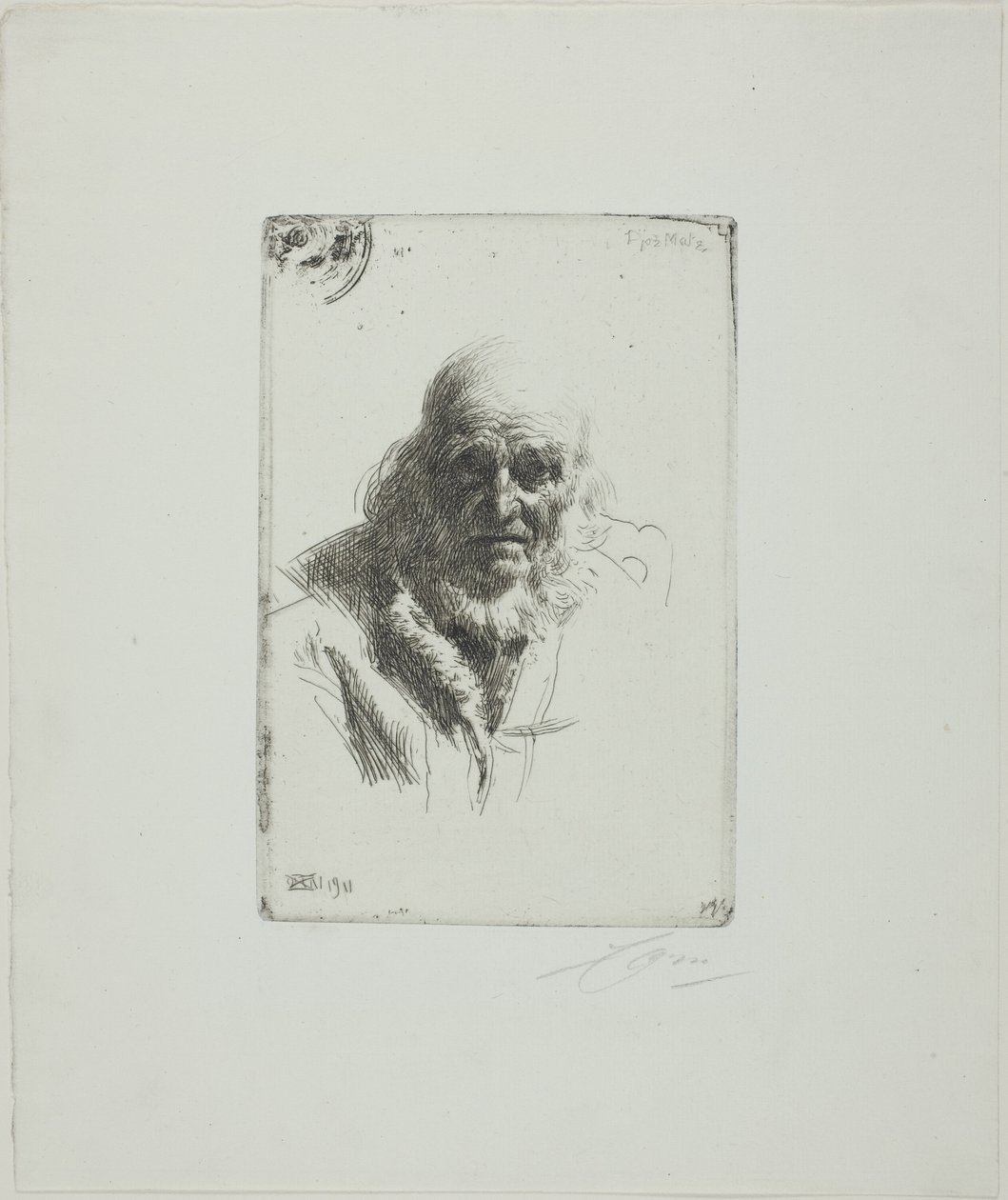 Djos Mats alkotó: Anders Leonard Zorn