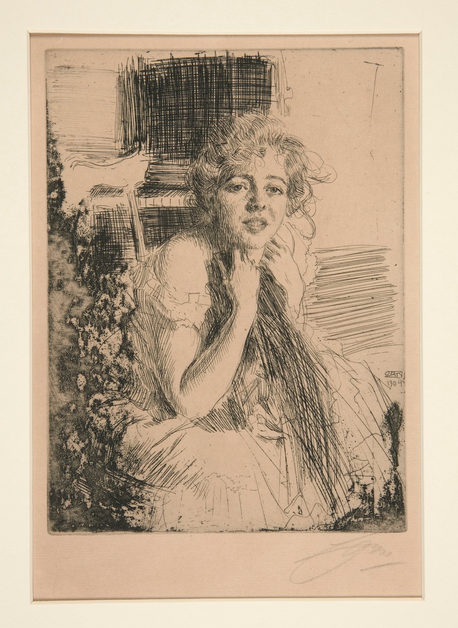 Emma Rasmussen alkotó: Anders Leonard Zorn