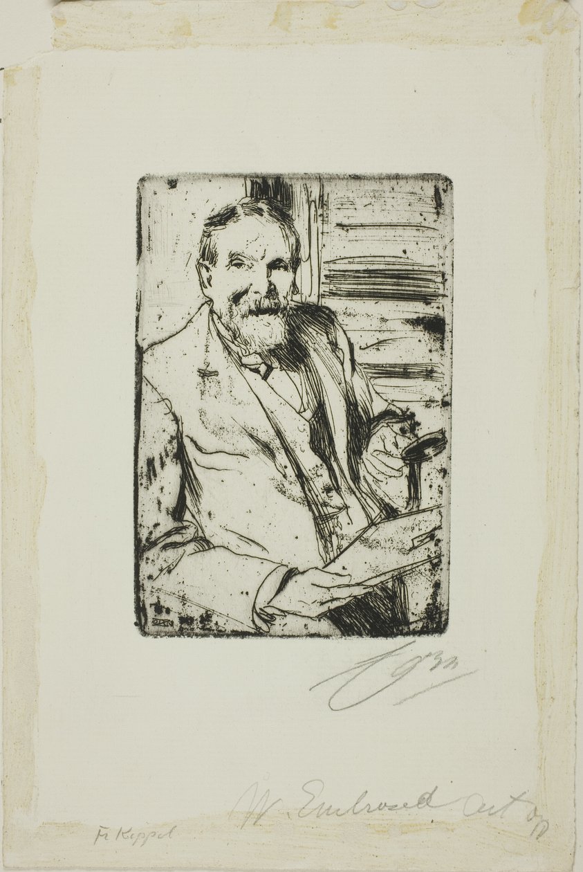 Frigyes Keppel II alkotó: Anders Leonard Zorn