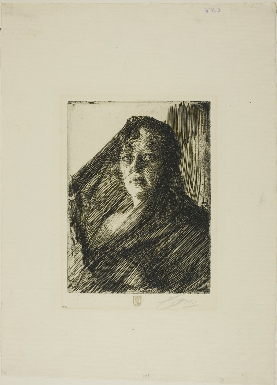 Gerda Lundequist alkotó: Anders Leonard Zorn