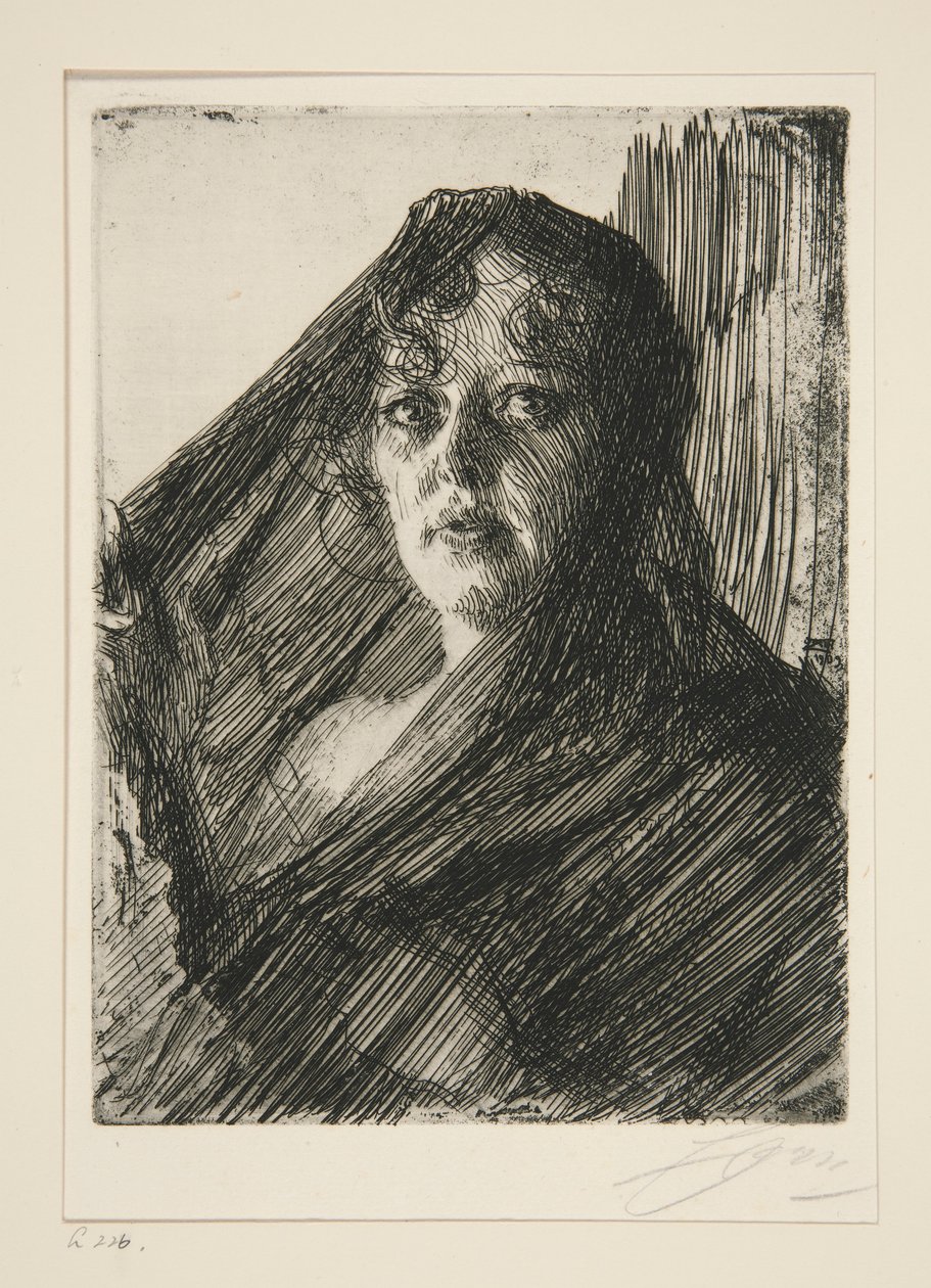 Gerda Lundequist alkotó: Anders Leonard Zorn