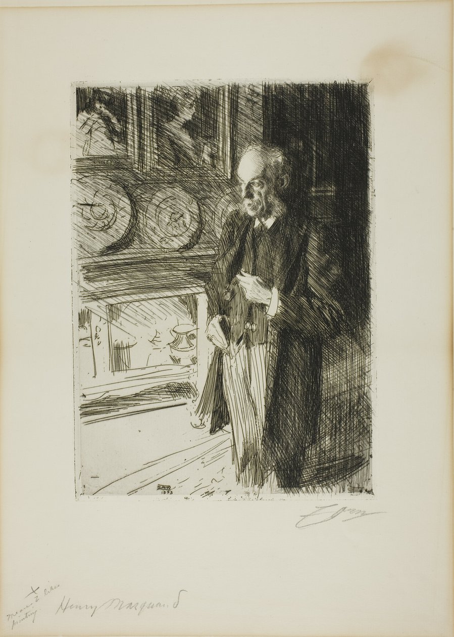 Henry Marquand alkotó: Anders Leonard Zorn