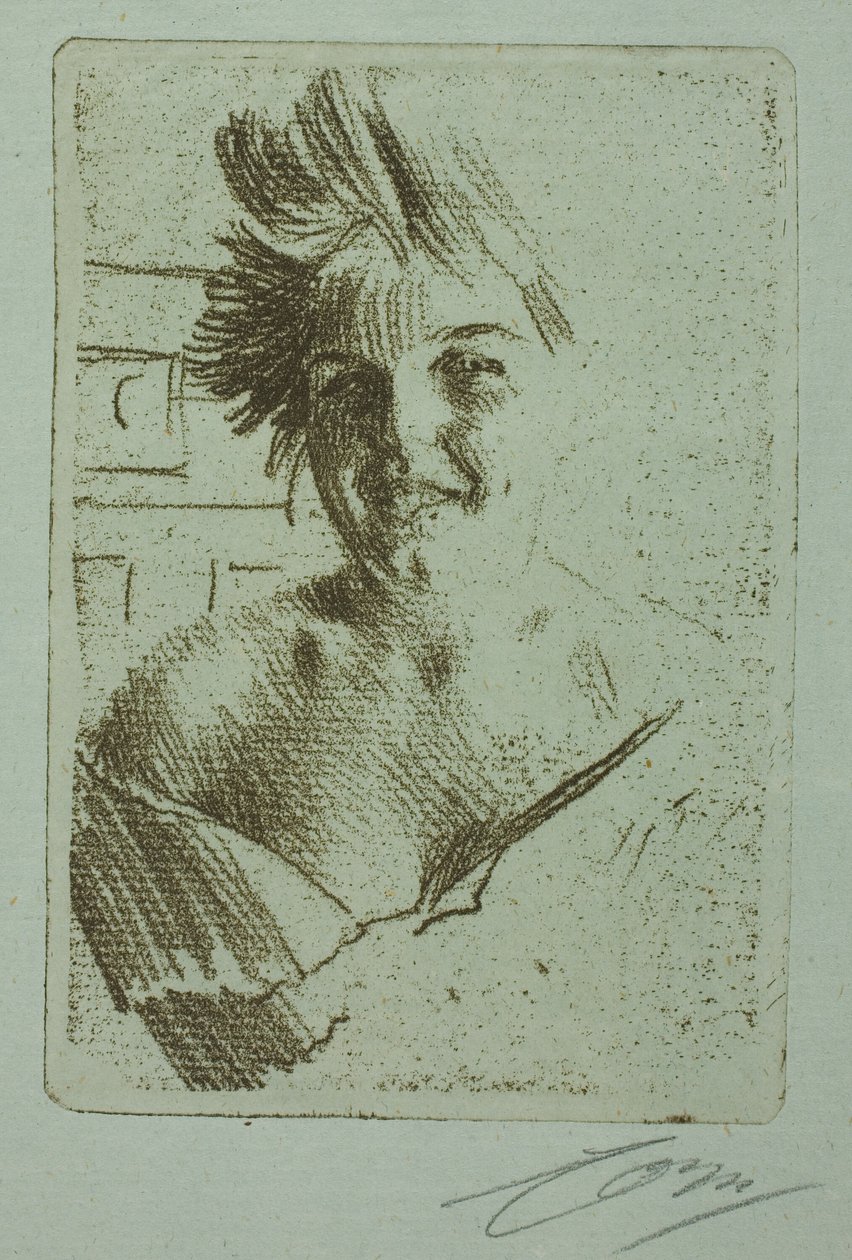Nevető modell I alkotó: Anders Leonard Zorn