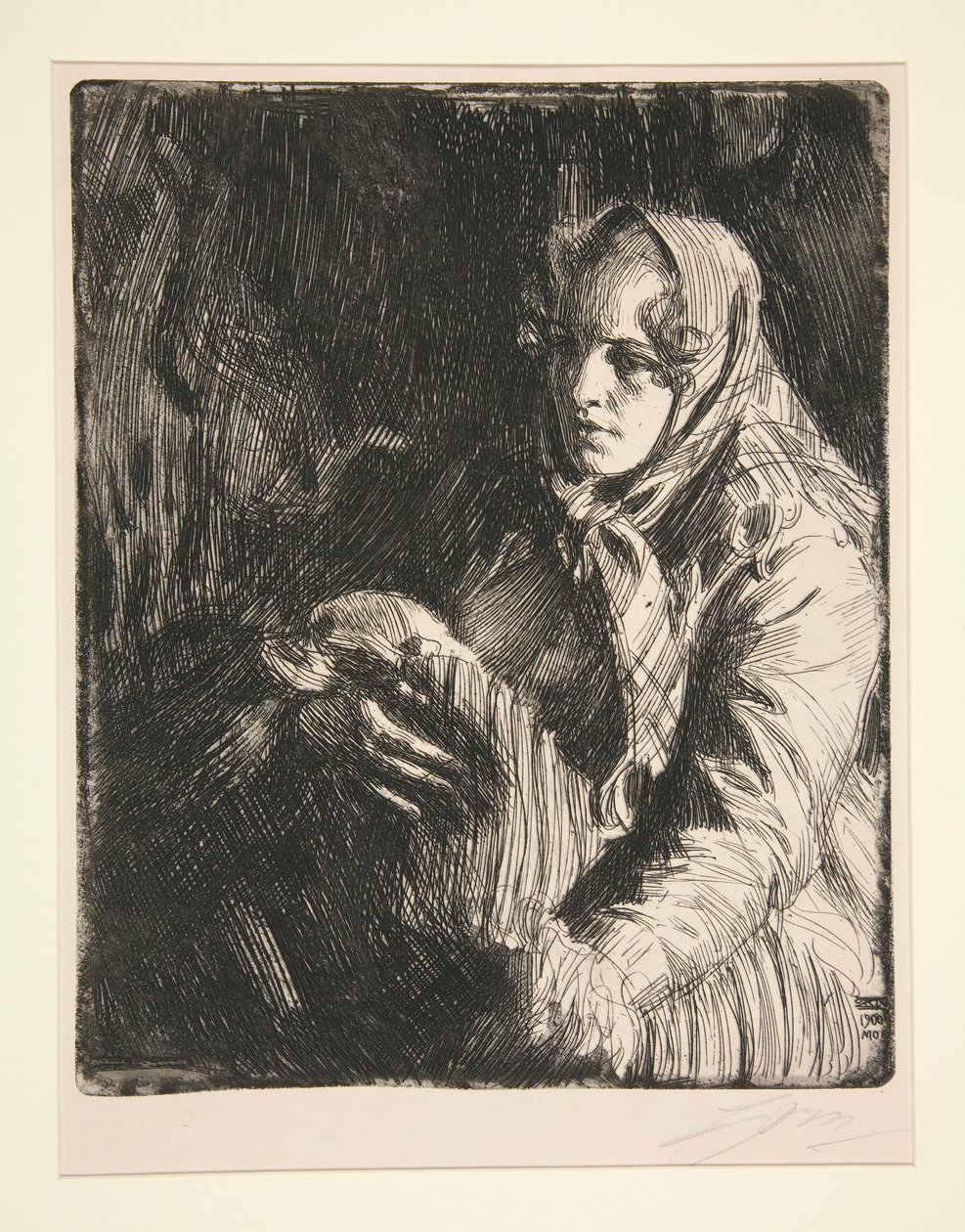 Madonna alkotó: Anders Leonard Zorn
