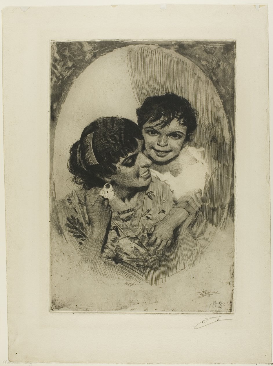 Anyai öröm III alkotó: Anders Leonard Zorn