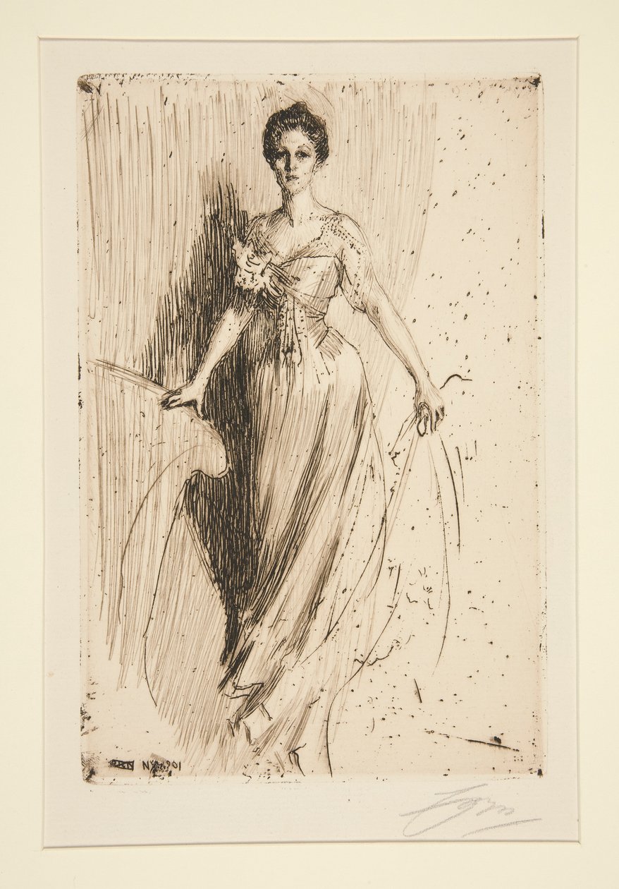 Ludman kisasszony alkotó: Anders Leonard Zorn