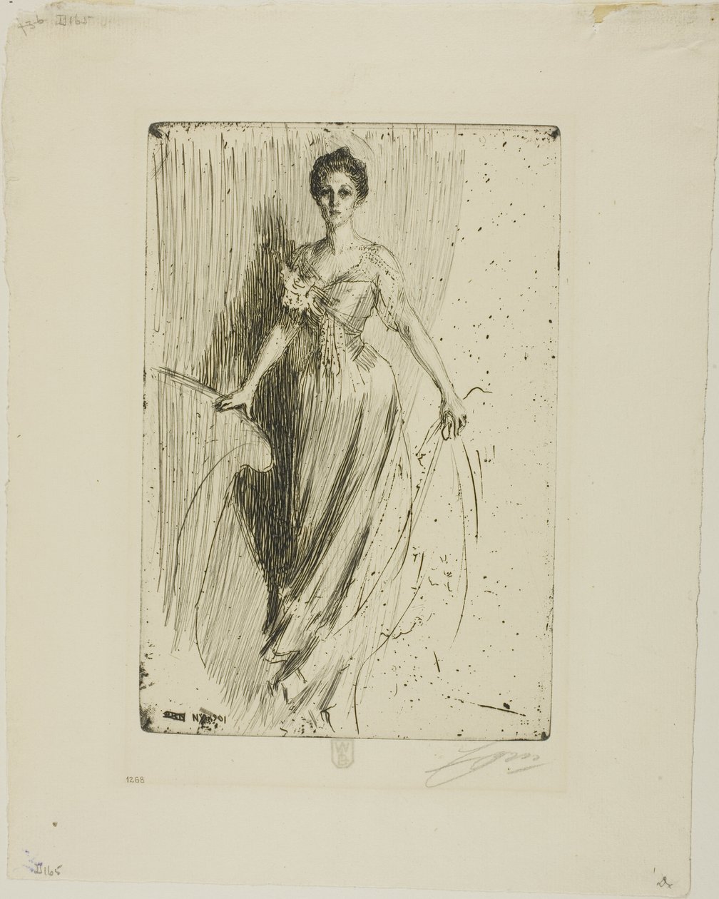 Lurman kisasszony alkotó: Anders Leonard Zorn