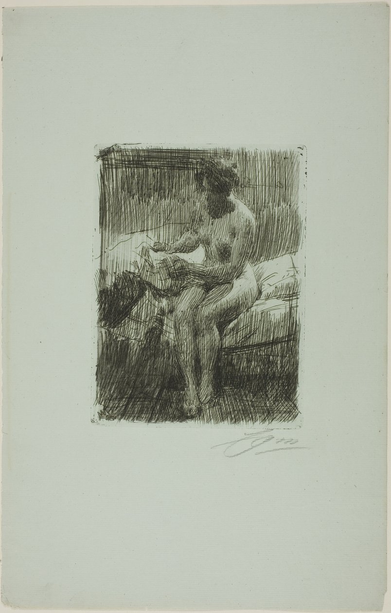 Modellolvasás alkotó: Anders Leonard Zorn