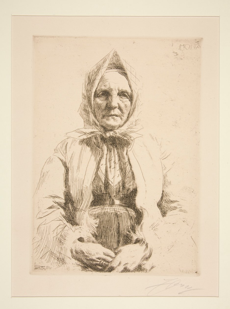 Mona alkotó: Anders Leonard Zorn