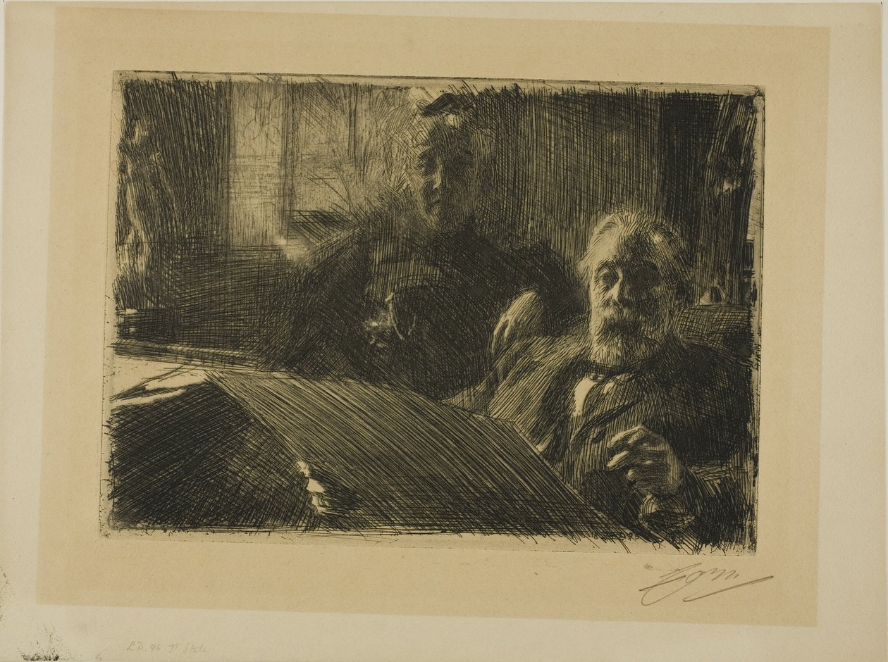 Fürstenberg úr és asszony alkotó: Anders Leonard Zorn