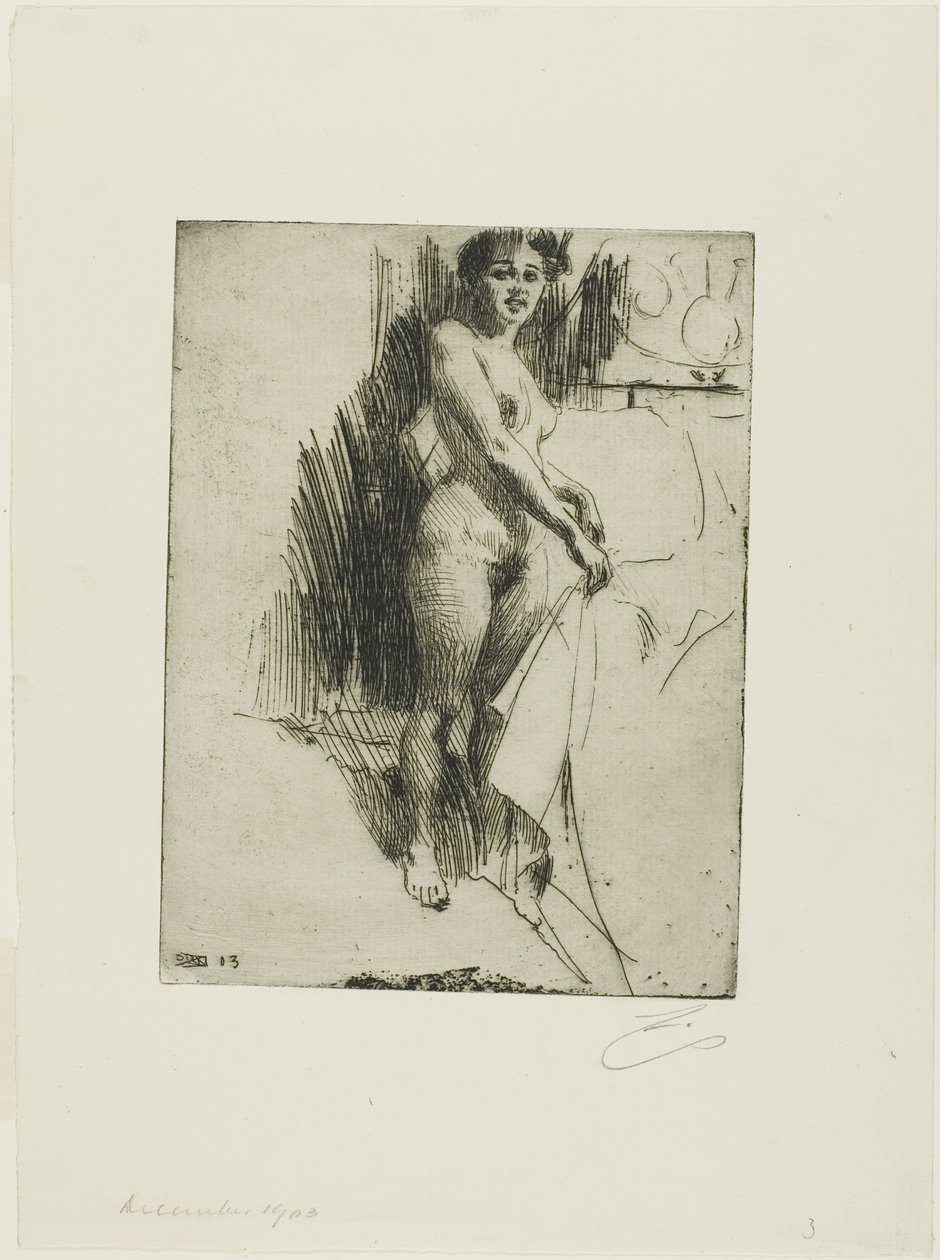 Nanette alkotó: Anders Leonard Zorn