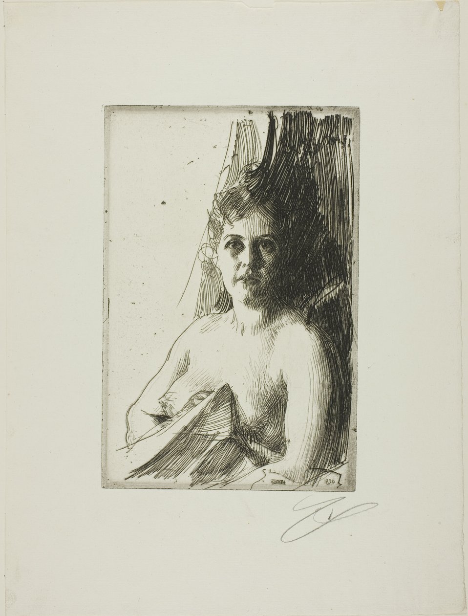 Akttanulmány III alkotó: Anders Leonard Zorn